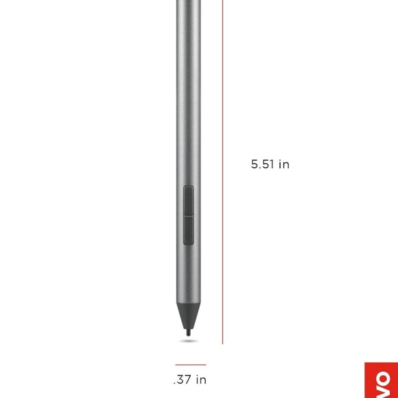 Lenovo Digital Pen 2 (Laptop) - Ultra-Tactile Response - 4,096 Levels of Pressur - Picture 6 of 10